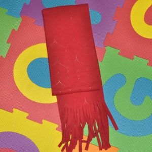 (NEW) GIRLS FLEECE SCARF (BUNDLE 2/$22)